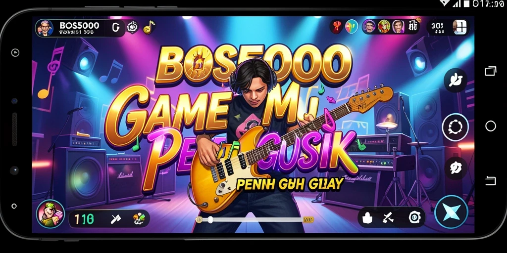 Tampilan menarik dari gameplay BOS5000 yang penuh semangat.