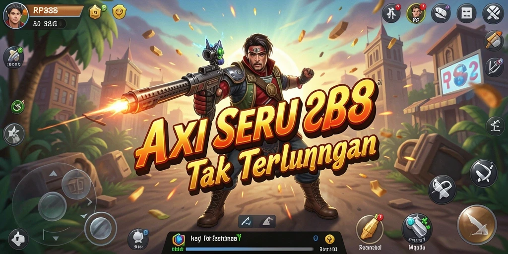 Tangkapan layar utama RP888 menggambarkan aksi seru dalam permainan.